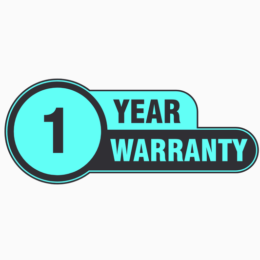 FREE 1 Year Warranty